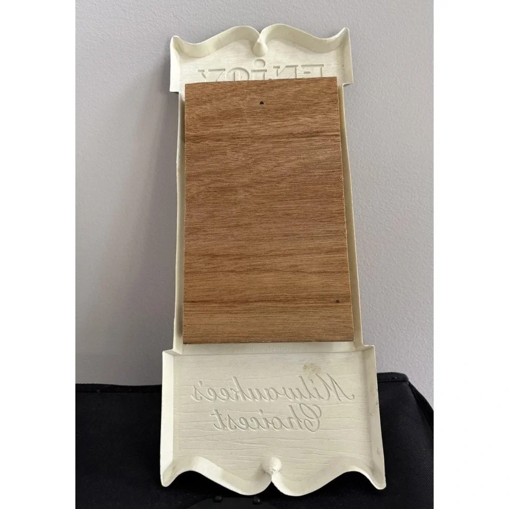 Vintage‎ Braumeister Beer 3D Molded Plastic Sign Milwaukee's Choicest Breweriana
